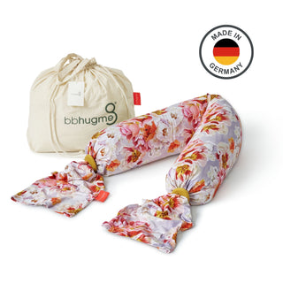 bbhugme Pregnancy Pillow Blushing Roses Made in Germany