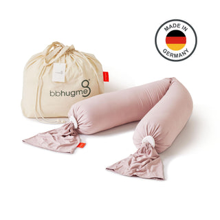 bbhugme Pregnancy Pillow Dust Pink Made in Germany